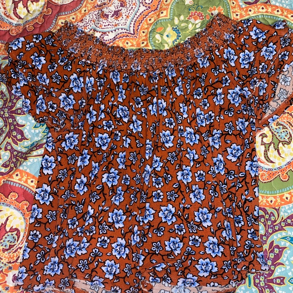 cute off the shoulder top